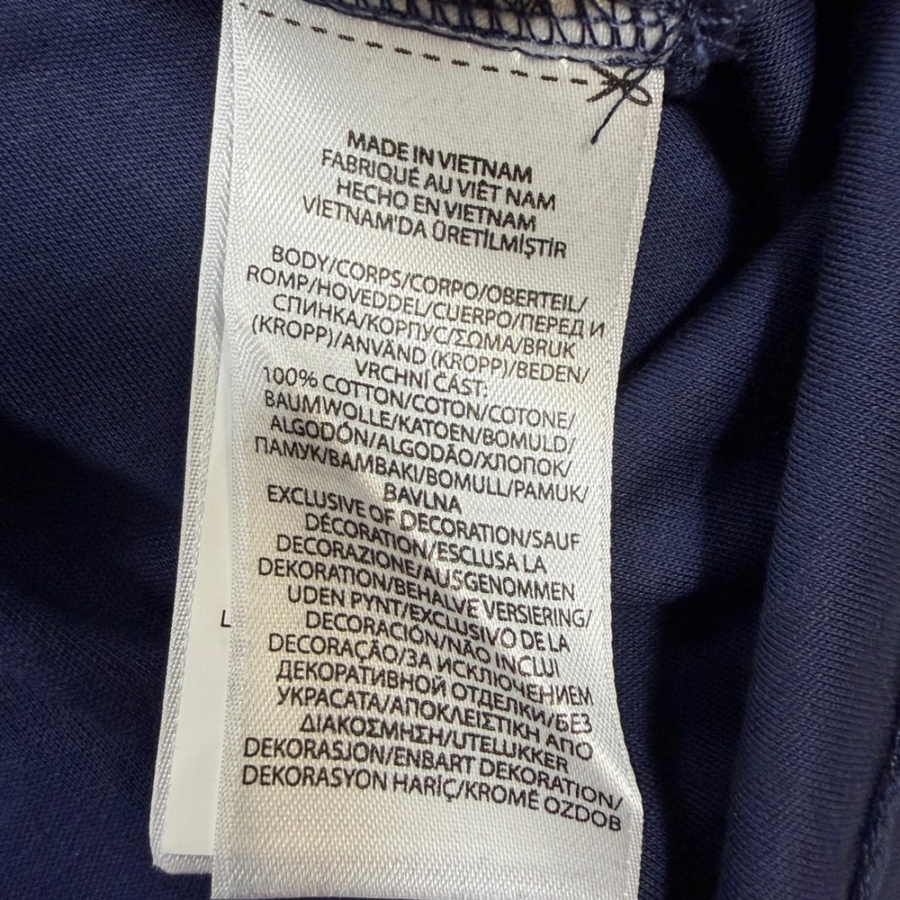 NEW Polo Ralph Lauren Mens XXL French Navy Long Sleeve Classic Pony LS Stretch - Picture 6 of 6